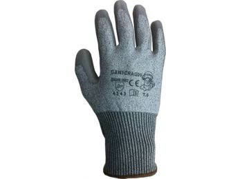 EP  VÁGÁSBIZTOS SZERELŐKESZTYŰ, PU TENYÉRREL