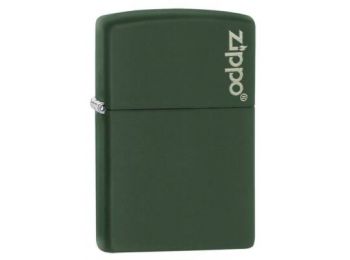 Zippo Öngyújtó, Classic Green Matte Zippo Logo 221ZL