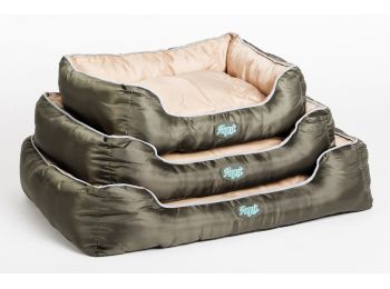 Agui Waterproof kutyaágy zöld/bézs 75x58x19