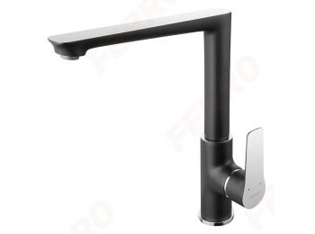 Ferro Adore Black/Chrome - konyhai csaptelep