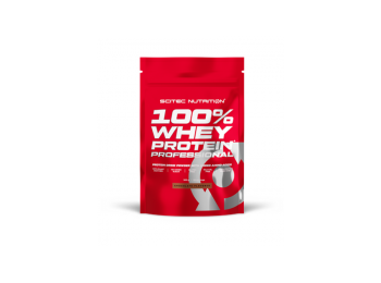 100% Whey Protein Professional 500g eper-fehércsoki Scitec 