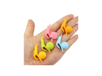 Csiga teafilter tartó