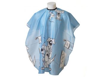 Bratt kék Plútó kutyás gyerek hajvágókendő