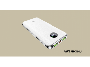 Hoco 10000mAh külső akkumulátor, gyors töltés QC3.0 18W