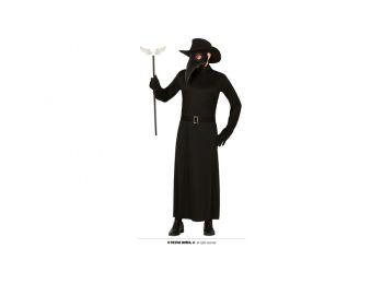 Pestisdoktor pestis doktor halloween farsangi jelmez (felnőtt) (méret:L)