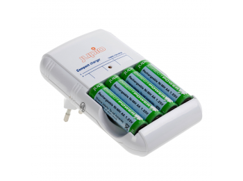 Jupio Kompakt töltő (Compact Charger) 4 db AA akkumulátor