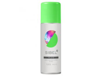 Sibel hajszínező spray fluo zöld, 125 ml