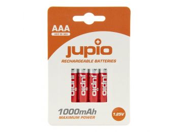 Jupio Max Power AAA 1000 mAh akkumulátor 4db/bliszter