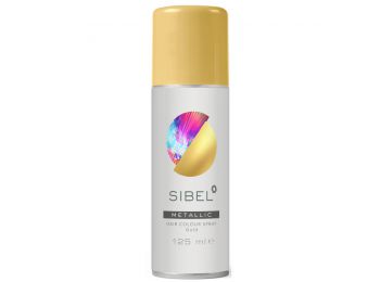 Sibel hajszínező spray metál arany, 125 ml