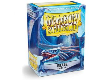 Dragon Shield kártyavédő - Blue matte - 63 mm x 88 mm (10