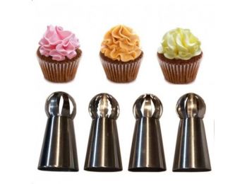 4 részes rozsdamentes nagy méretű orosz díszítőcső k�