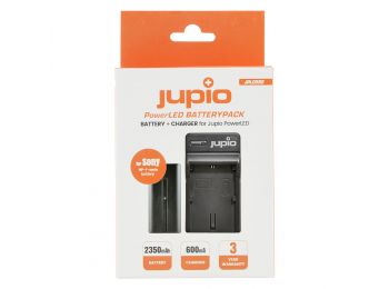 Jupio PowerLED akkumulátor szett (Sony F550 akkumulátor+töltő)
