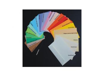 Színes ajándékboríték kulcstartóhoz - kék