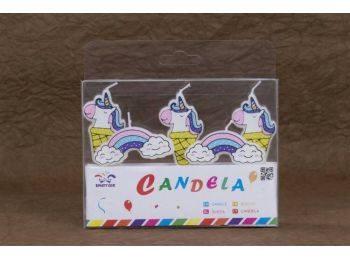 5 részes unikornis, felhő és szivárvány alakú tortagye