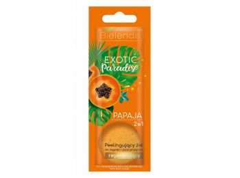 Bielenda Exotic Paradise 2in1 peeling tus- és habfürdő - papaya 25g
