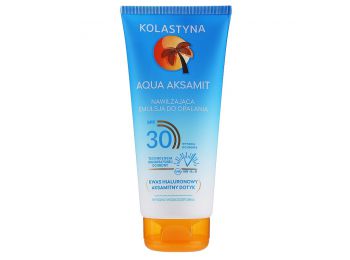 Kolastyna AGUA AKSAMIT Hidratáló Naptej SPF30 200ml