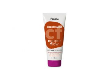 Fanola Color Mask Copper Flow szinező hajpakolás réz, 200 ml