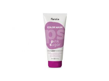 Fanola Color Mask Pink Sugar színező hajpakolás rózsaszín, 200 ml