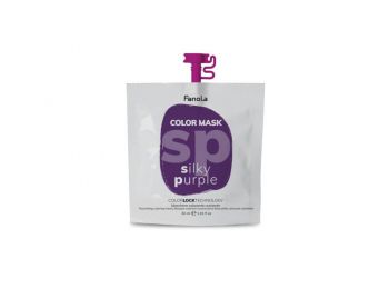 Fanola Color Mask Silky Purple színező hajpakolás lila, 30 ml