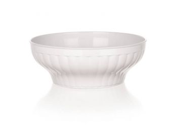 18 cm-es Stefanplast fehér műanyag keverőtál