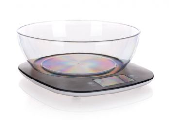 Banquet Culinaria Black tálas digitális konyhai mérleg