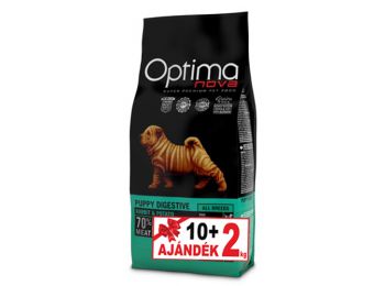 Visán Optimanova Dog Puppy Digestive Rabbit&Potato 10+2