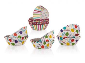 100 db Banquet szülinapi minimuffin papír