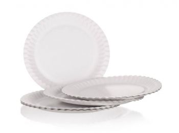 12 db 18 cm-es Banquet papírtányér