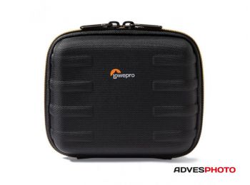 Lowepro SANTIAGO 30 II fekete-narancs, kompakt fényképezőgép táska