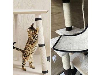 Bútorvédő kaparószőnyeg, macskáknak