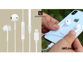 Borofone vezetékes fülhallgató/headset BM32 Plus Lightnin