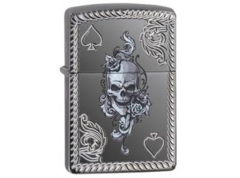 Zippo Öngyújtó, Ace of Spades Skull 29666