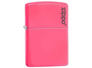 Zippo Öngyújtó, Neon Pink Zippo Logo 28886ZL
