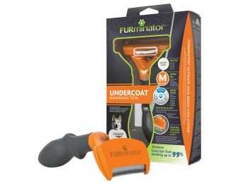 Furminator Medium Short Hair aljszőrkefe