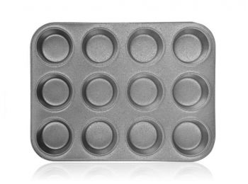 12 adagos Banquet Granite tapadásmentes muffin sütőforma