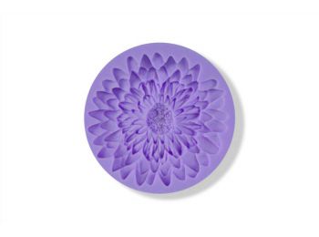 Őszirózsa szilikon fondant forma