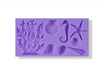 Tengeri élővilág szilikon fondant forma