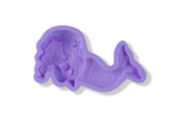 Sellőfej és farok szilikon fondant forma