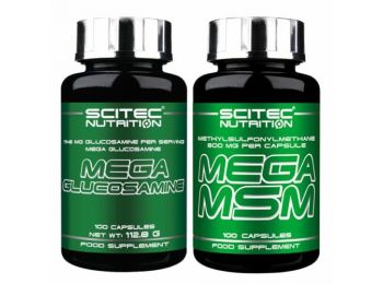 Mega Glucosamine 100 kapsz. + Mega MSM 100 kapsz. Scitec Nutrition
