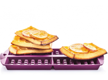 Szilikon Gofri Forma lila 2 db Tupperware