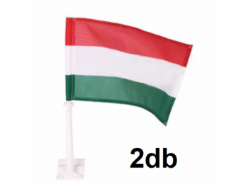 Magyarország magyar autós zászló 30x45cm (2db)