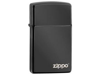 Zippo Öngyújtó, Slim® Ebony Zippo Logo 28123ZL