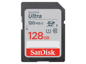 SanDisk SDXC™ Ultra™  memóriakártya (120 MB/s seb.) UH