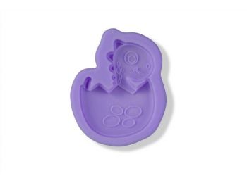 Bébi dínó tojáshéjban szilikon fondant forma