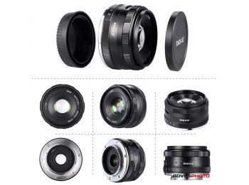 Meike 35mm f / 1.7 fix objektív Panasonic tükör nélküli