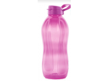 Öko palack 2 L füllel, pink, kipattintható kupakkal Tupperware