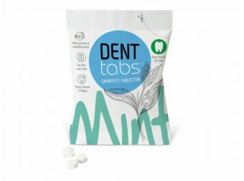 Denttabs fogtisztító tabletta fluoridmentes 125db