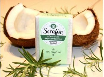 Serafim Kókusztejes hajmosó szappan, samponszappan 100 g