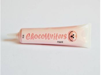 Rózsaszín csokoládé mézeskalács íróka