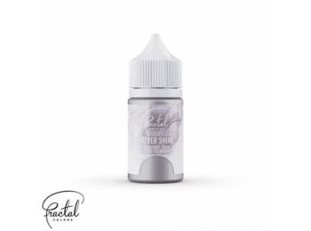 Ezüst selyemfényű airbrush ételfesték 30 ml